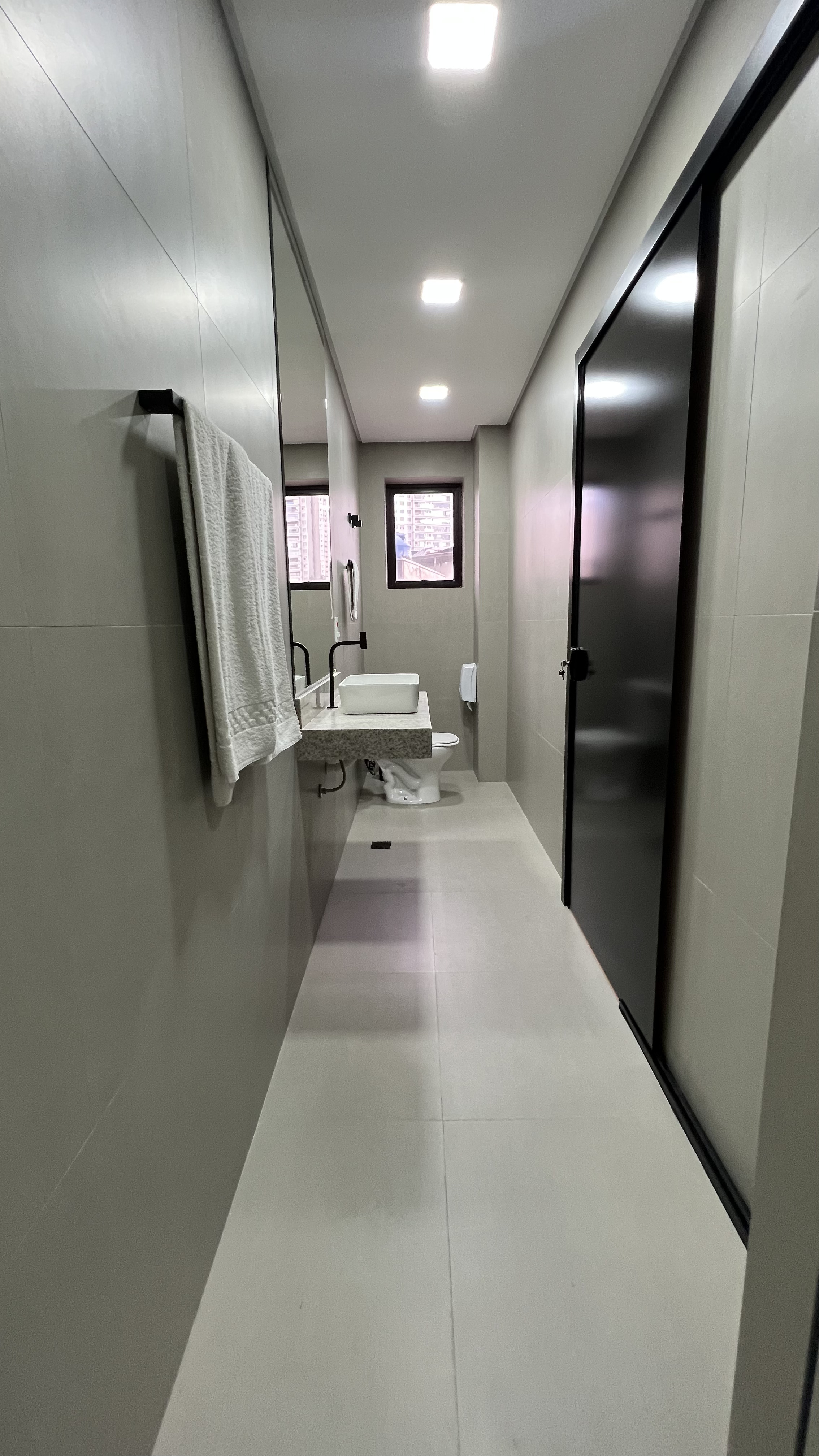 Corredor interno do Hotel Diamante